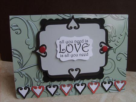 Swirly Heart Frames & Hearts Digital Stamp Set by ANGELA STYLES