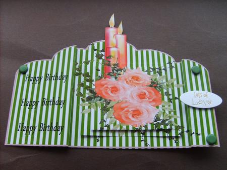 Candles Birthday Topper by ANGELA STYLES