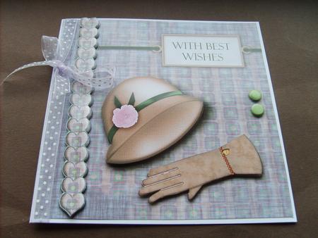 Vintage Hat and Glove by ANGELA STYLES