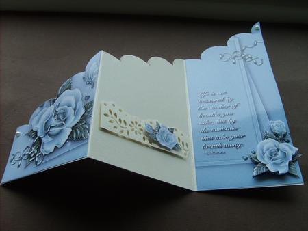 Life's Moments Scalloped Cascade Card by ANGELA STYLES