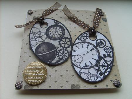 Small Steampunk Tags by ANGELA STYLES