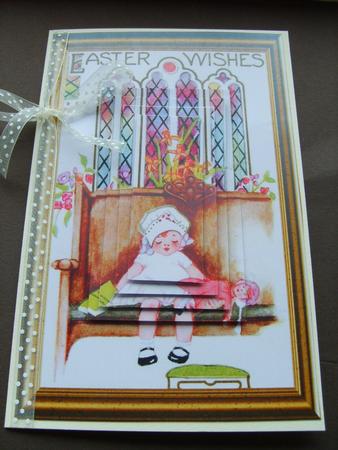 Easter Vintage Church Service Topper by ANGELA STYLES