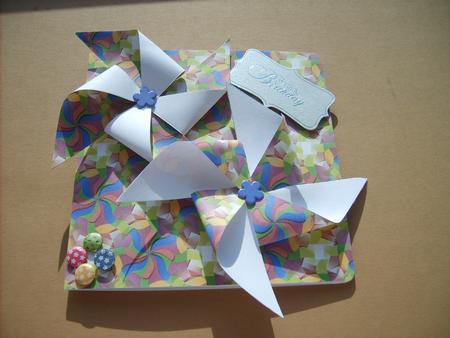 Paper Pinwheel Backing Paper by ANGELA STYLES