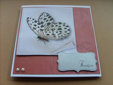 Dark Red Embossed Dainty Gypso A4 Backing Paper by ANGELA STYLES
