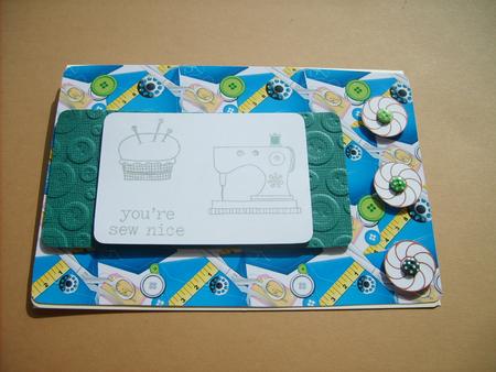Sewing Kit Backing Sheet by ANGELA STYLES