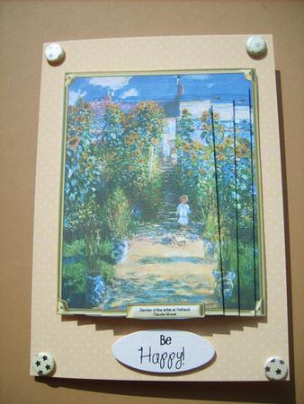 Garden of the Artist at Vetheuil by ANGELA STYLES
