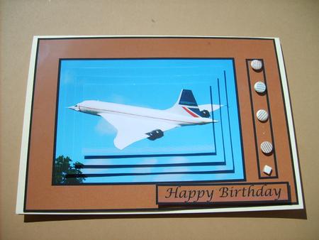 Concorde Quick Card by ANGELA STYLES