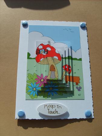 Mushroom Home Pyramage by ANGELA STYLES