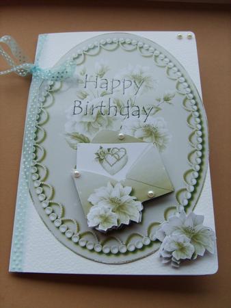 Birthday Message Card Topper 4 by ANGELA STYLES