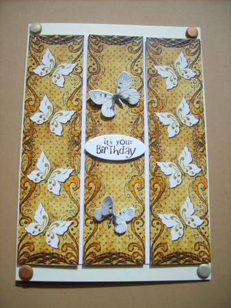 Butterfly Panels or Bookmarks Set 13 by ANGELA STYLES