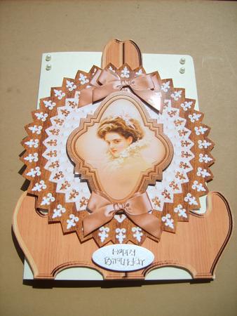 Vintage Cameo Plate Design by ANGELA STYLES