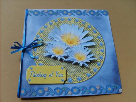 Water Lily Delight Quick Card by ANGELA STYLES