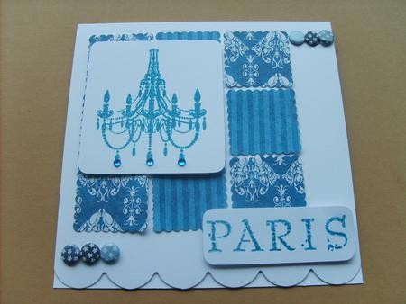 Paris Water Damask Backing Papers by ANGELA STYLES
