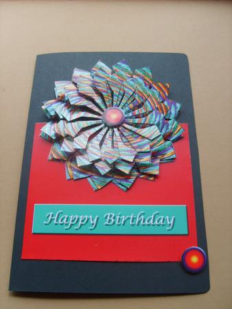 Dahlia Swirl - Venetian Glass by ANGELA STYLES