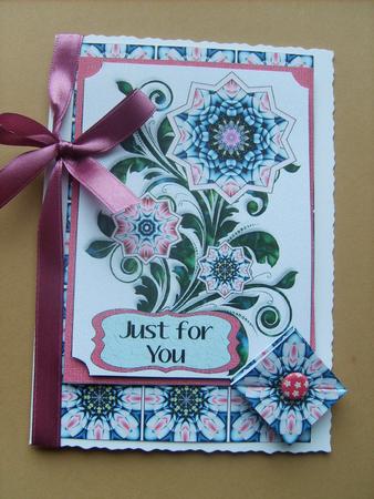 Just for You Tea Bag Tile Bouquet Featured Gallery Photo