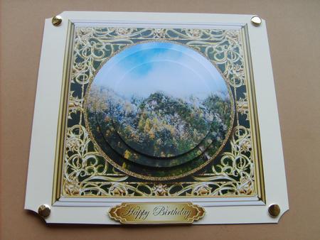 Amazing Nature 6x6 Pyramid Topper 1 by ANGELA STYLES