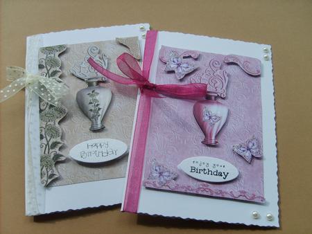 Perfume Bottle Card Fronts Set 1 by ANGELA STYLES