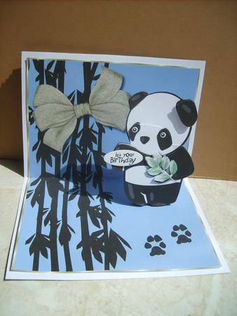 Panda Paws Corner Stacker Pop-up Card Kit by ANGELA STYLES