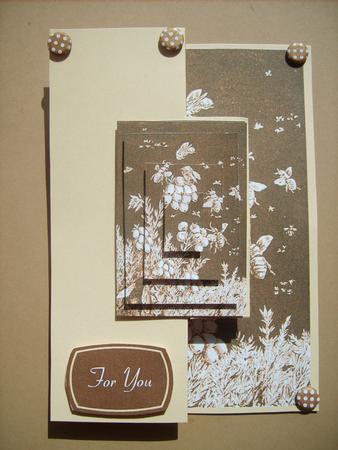 Vintage Bees Fold Back by ANGELA STYLES