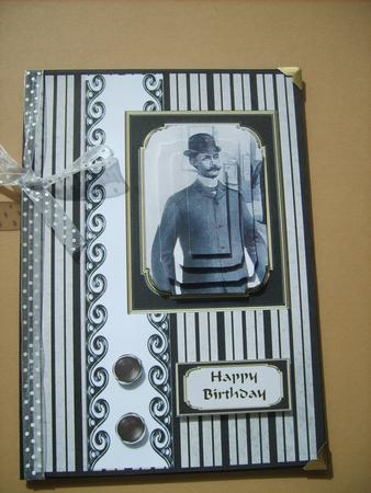 Men's Card Front by ANGELA STYLES