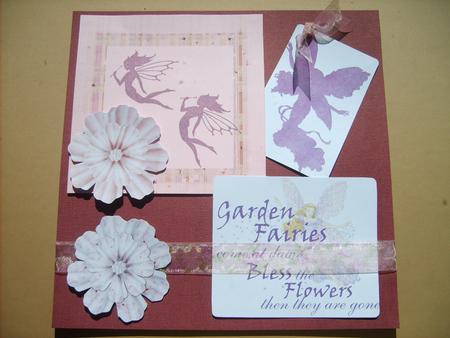 Fairies Flowers by ANGELA STYLES