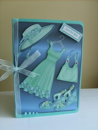 Aqua Dressing for Lunch by ANGELA STYLES