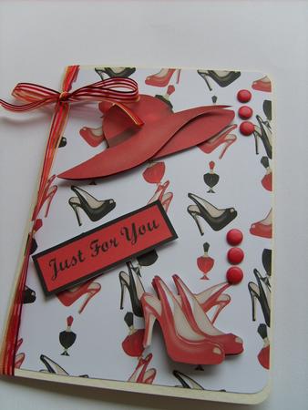 Red Shoe & Hat by ANGELA STYLES