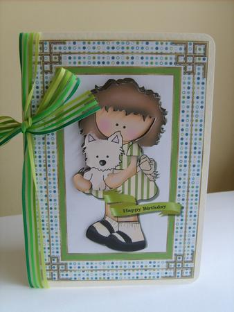 Birthday Girl Age Topper by ANGELA STYLES