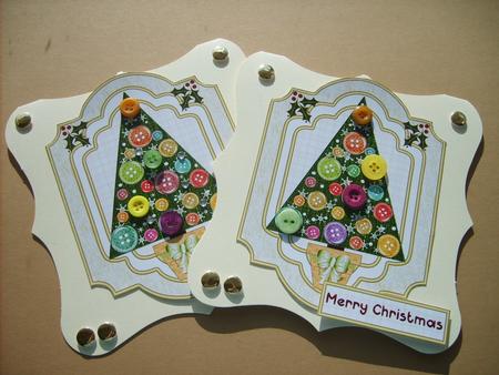 Happy Buttons Christmas Tree Topper 5 by ANGELA STYLES