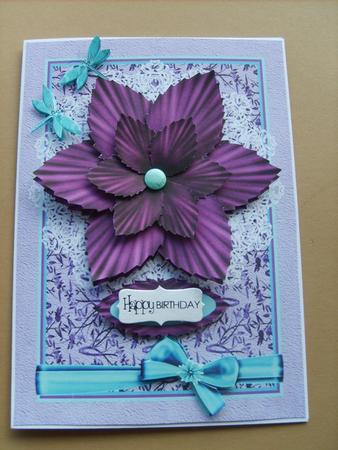 Purple and Turquoise Delight by ANGELA STYLES