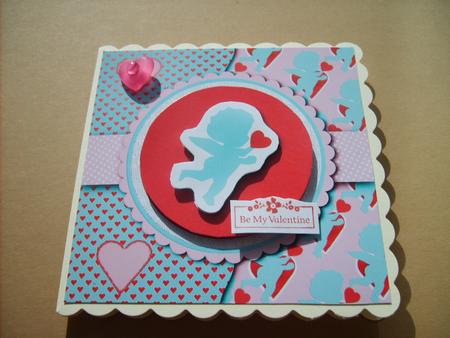 Valentines Day Cherub Stickers Topper by ANGELA STYLES