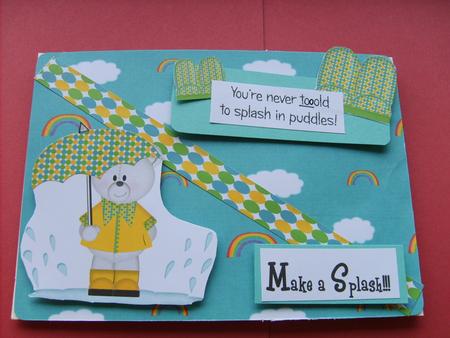 Come Rain or Shine Greetings and Ribbons by ANGELA STYLES