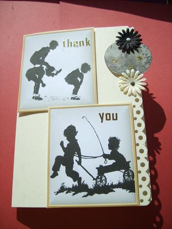 Childrens Silhouette 2 by ANGELA STYLES