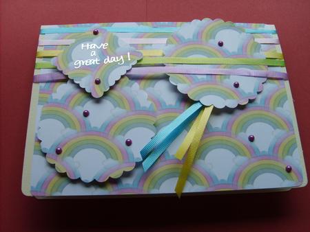 Rainbow Castle Background 2 by ANGELA STYLES