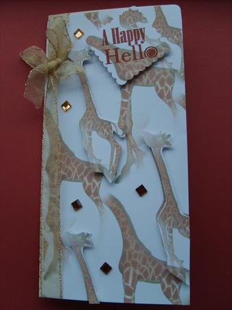 When I Grow Up I Want to Be Like You Giraffe Vellum by ANGELA STYLES