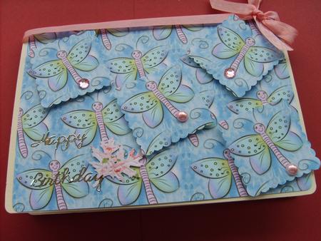 Happy Butterfly Background by ANGELA STYLES