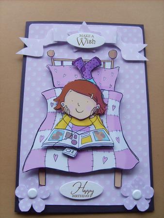 Young Girl/ Teenager Birthday 4 Sheet Kit by ANGELA STYLES