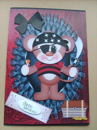 Lovely Pirate Monkey by ANGELA STYLES