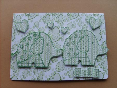 Baby Ellie Backing Sheets by ANGELA STYLES