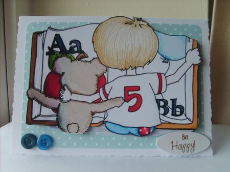 Crafty Bob's Sassy Cheryl Single: Study Buddies Boy by ANGELA STYLES