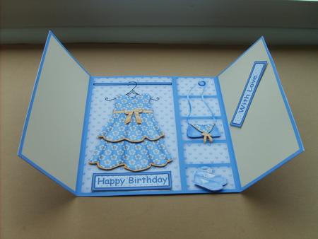Pretty Flowers Wardrobe Card Kit by ANGELA STYLES