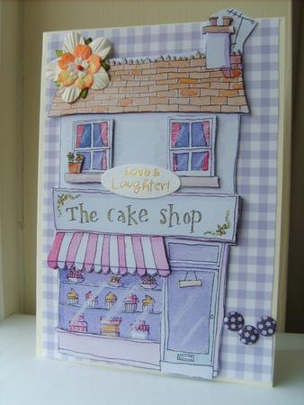 Cake Shop Decoupage by ANGELA STYLES