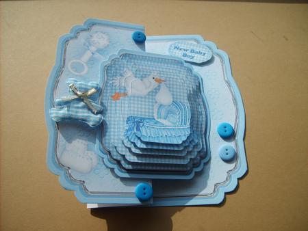 Special Delivery - Baby Boy Fold Back Mini Kit by ANGELA STYLES