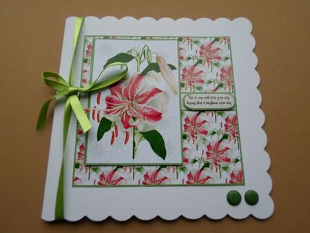 Floral Lily All Occasions by ANGELA STYLES