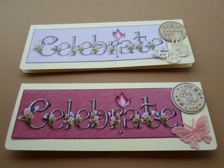 Celebrate Dl Toppers with Flowers and Butterfly by ANGELA STYLES