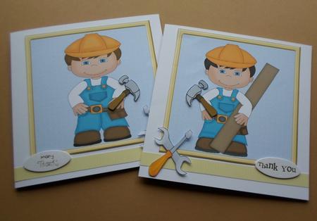Rob the Builder Toppers by ANGELA STYLES