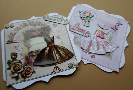 5x5 Vintage Toppers 1950's Style by ANGELA STYLES