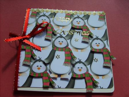 Jolly Penguin Backing by ANGELA STYLES