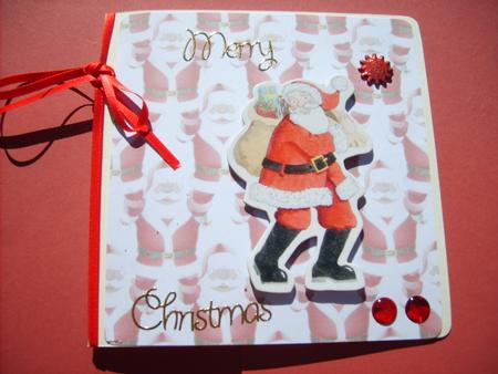 Jolly Santa Vellum by ANGELA STYLES