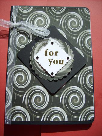 Metallic Swirls Duo Backing Paper by ANGELA STYLES